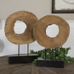 Uttermost Ashlea Wooden Sculptures - Set of 2