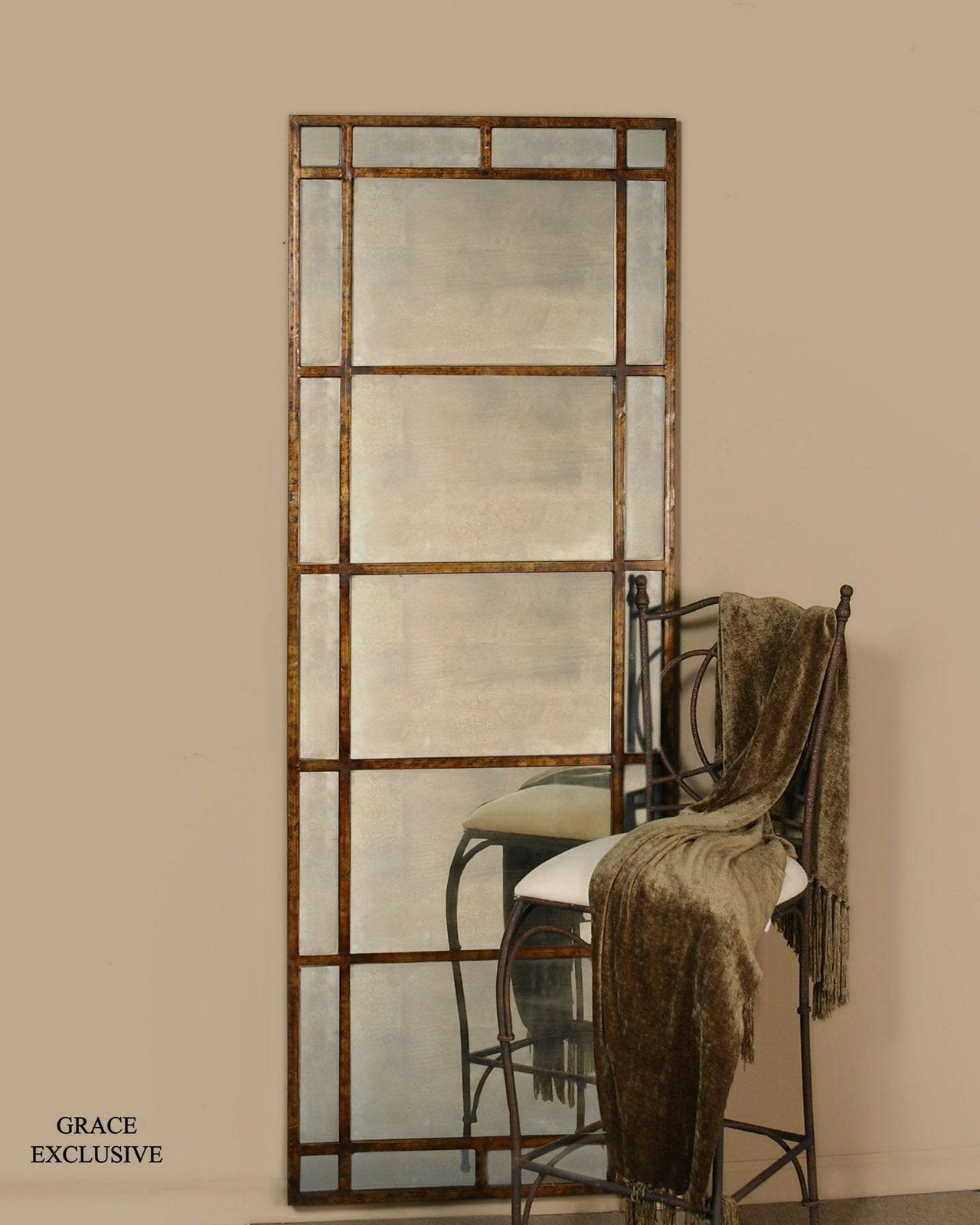 Uttermost Avidan Antique Bronze Mirror