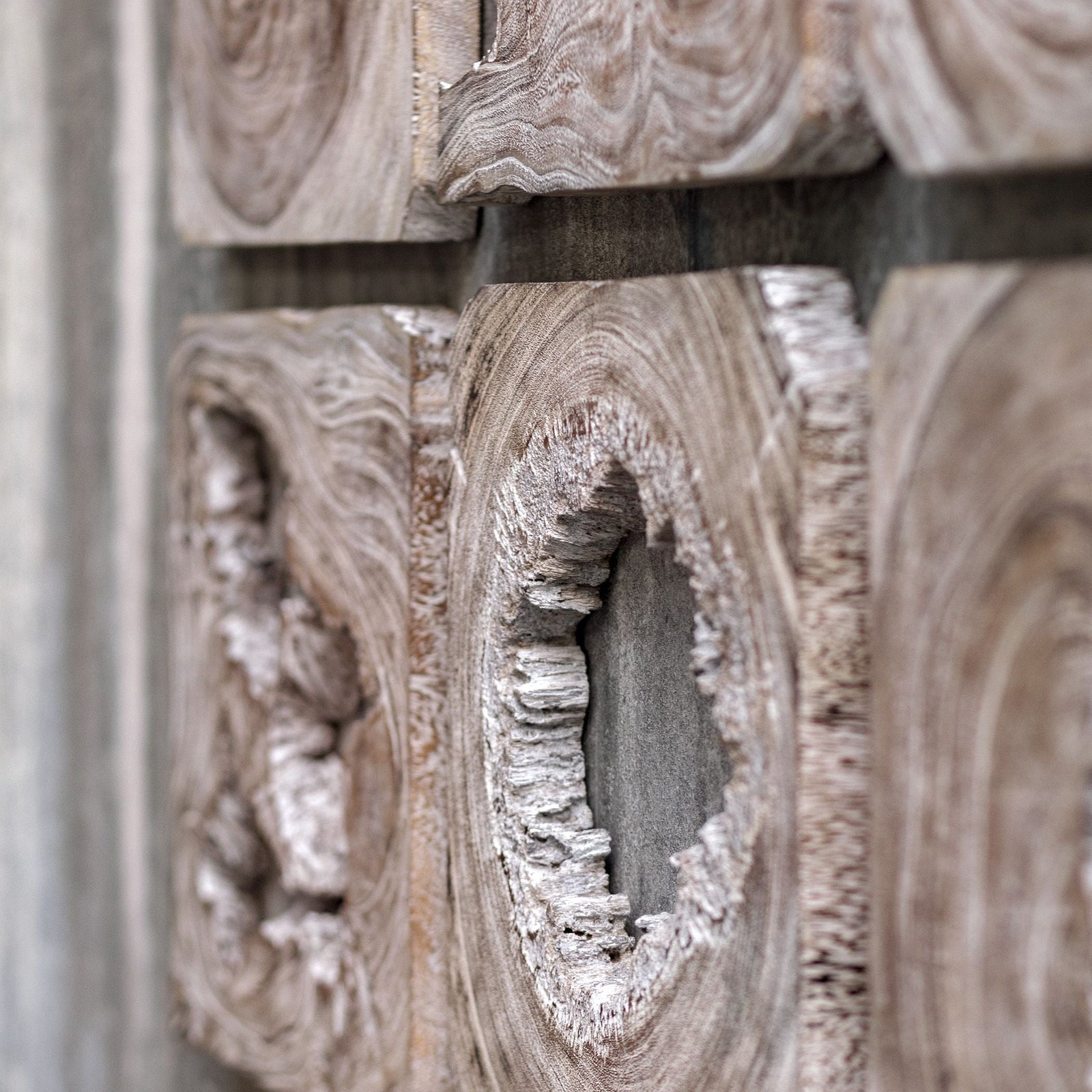 Uttermost Bahati Wood Wall Art - Set of 9