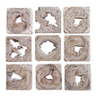 Uttermost Bahati Wood Wall Art - Set of 9