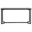 Uttermost Basuto Steel Console Table