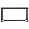 Uttermost Basuto Steel Console Table