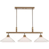 Uttermost Brookdale Industrial 3 Light Linear Chandelier