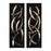 Uttermost Brushstrokes Metal Wall Art - Set of 2