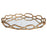 Uttermost Cable Chain Mirrored Tray