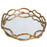 Uttermost Cable Chain Mirrored Tray