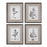 Uttermost Casual Grey Study Framed Art - Set of 4