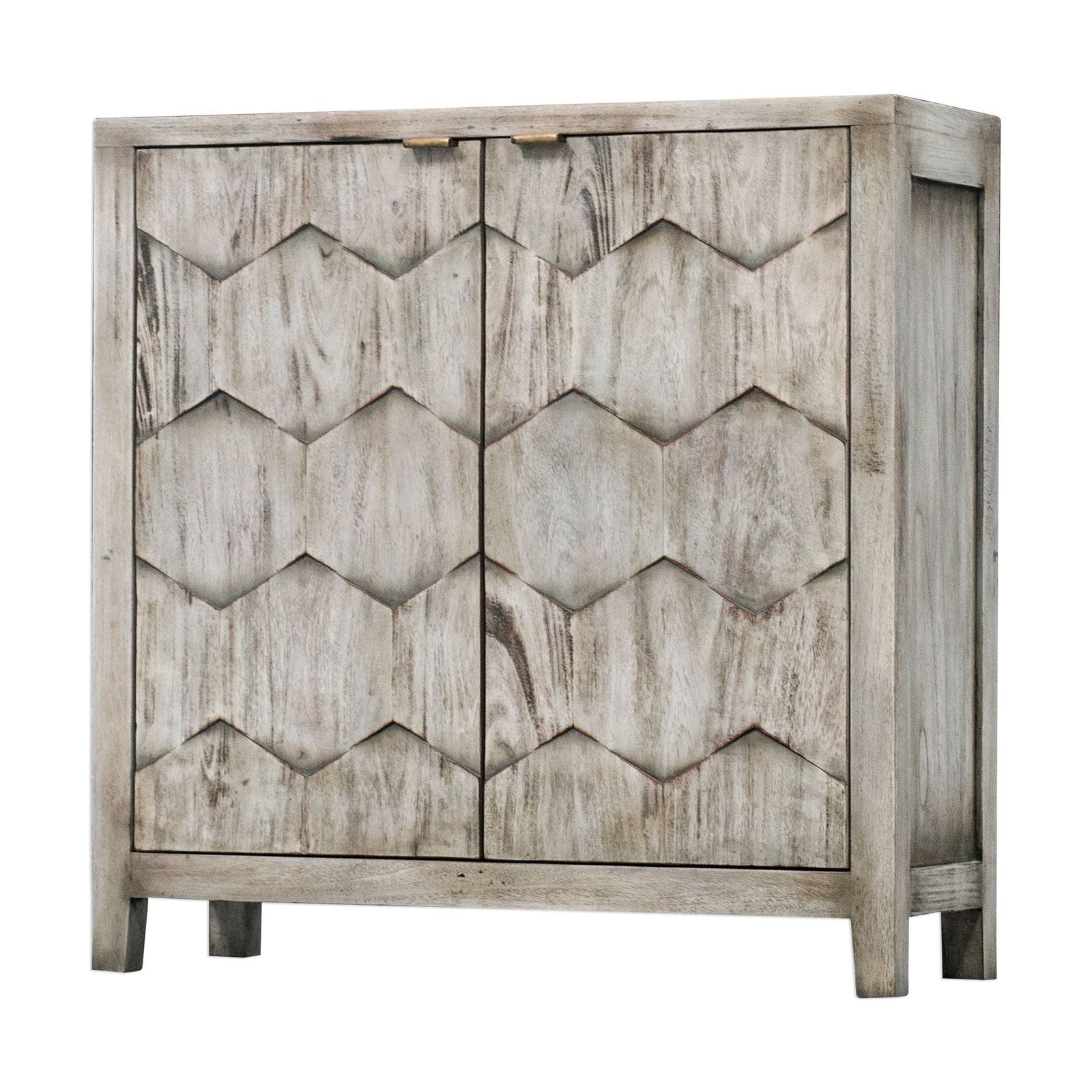 Uttermost Catori Smoked Ivory Console Cabinet