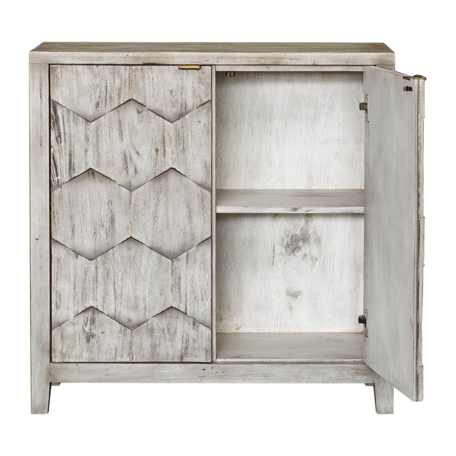 Uttermost Catori Smoked Ivory Console Cabinet