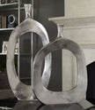 Uttermost Cierra Aluminum Vases - Set of 2
