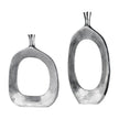 Uttermost Cierra Aluminum Vases - Set of 2