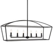 Uttermost Clayton 6 Light Linear Chandelier