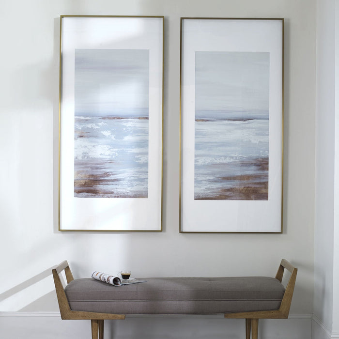 Uttermost Coastline Framed Prints - Set of 2