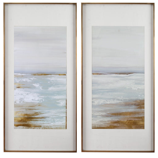 Uttermost Coastline Framed Prints - Set of 2