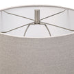 Uttermost Comanche White Crackle Table Lamp
