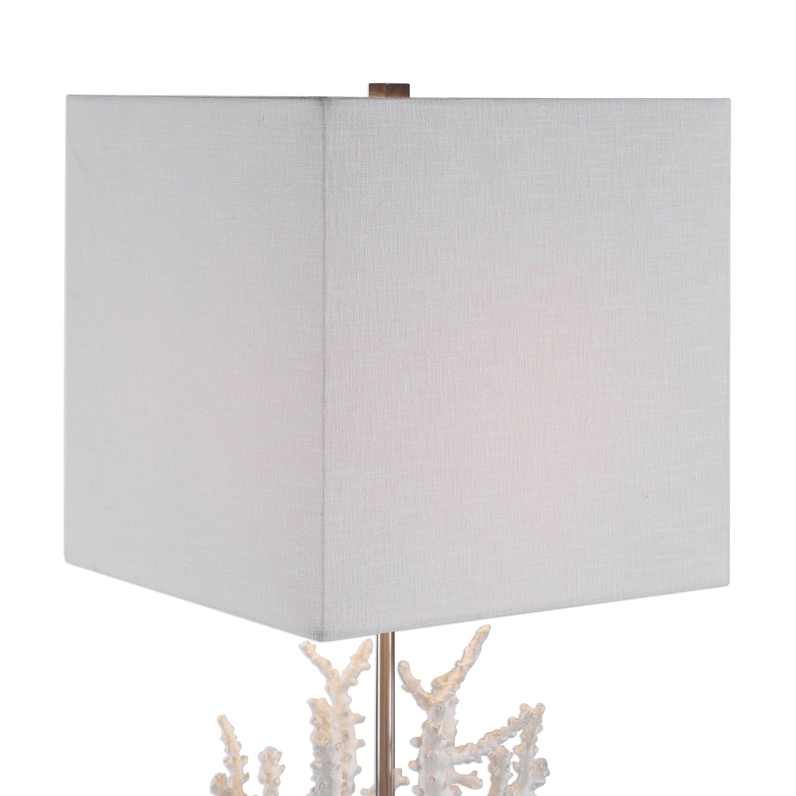 Uttermost Corallo White Coral Table Lamp