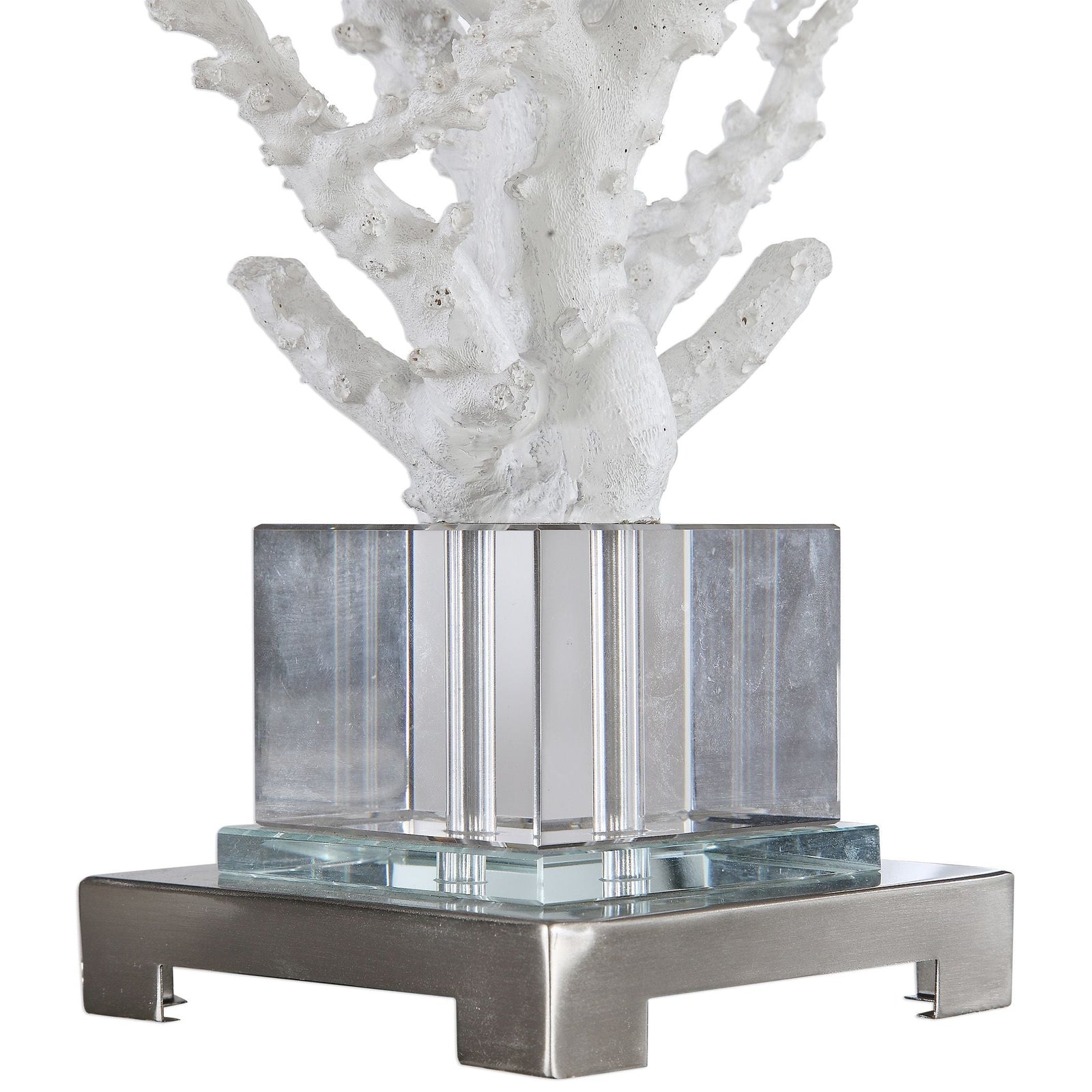 Uttermost Corallo White Coral Table Lamp
