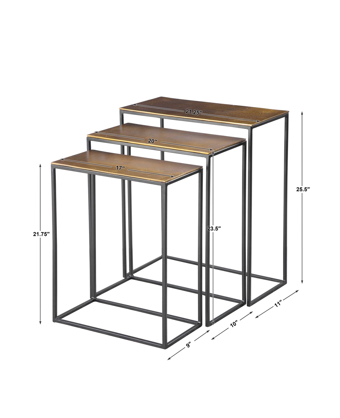 Uttermost Coreene Nesting Tables - Set of 3