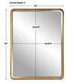 Uttermost Crofton Large Mirror