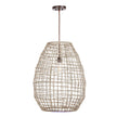 Uttermost Cross Weave 1 Light Pendant