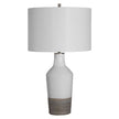 Uttermost Dakota White Crackle Table Lamp