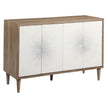 Uttermost Dani 4 Door White Cabinet
