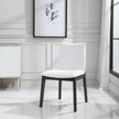 Uttermost Delano White Armless Chair - Set of 2