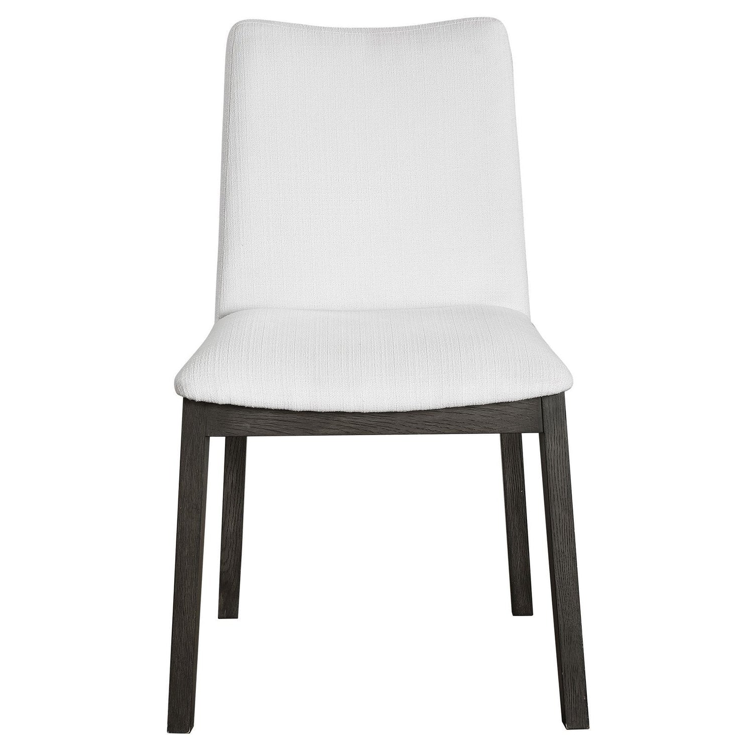 Uttermost Delano White Armless Chair - Set of 2