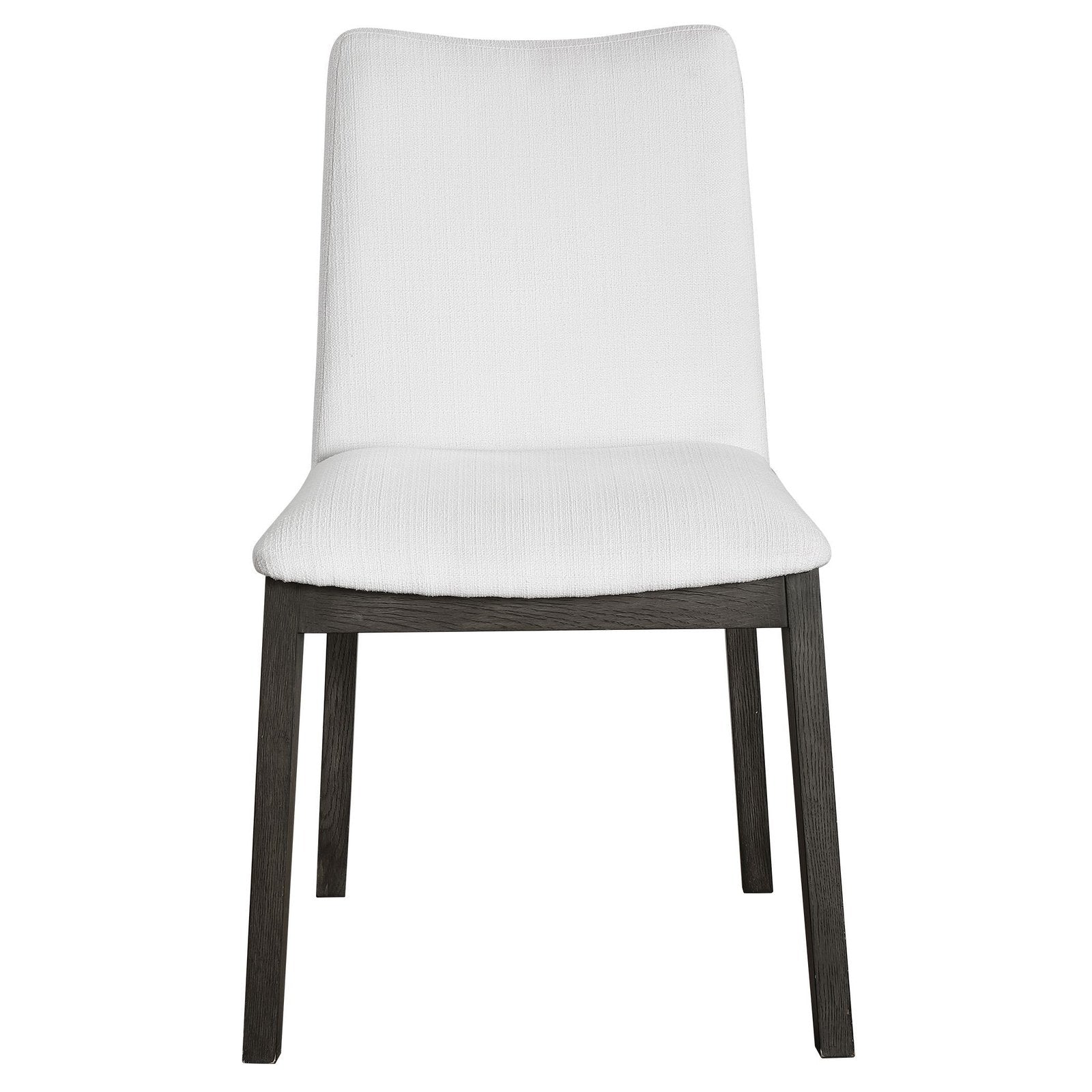 Uttermost Delano White Armless Chair - Set of 2