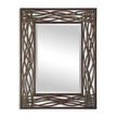 Uttermost Dorigrass Brown Metal Mirror