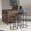 Uttermost Erik Metal Nesting Tables - Set of 3