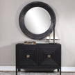 Uttermost Frazier Round Industrial Mirror