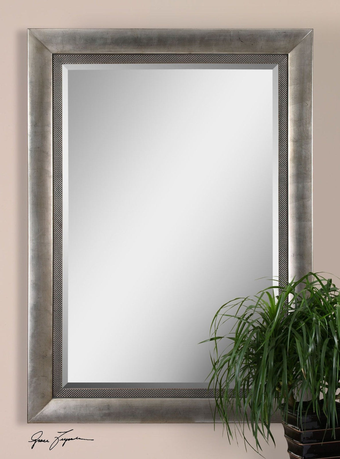Uttermost Gilford Antique Silver Mirror