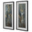Uttermost Glimmering Agate Abstract Prints - Set of 2