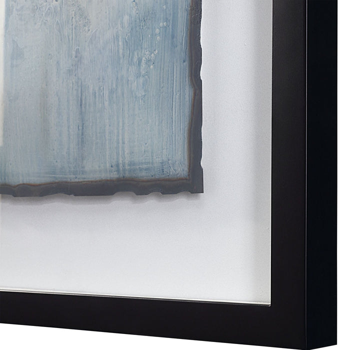 Uttermost Glimmering Agate Abstract Prints - Set of 2