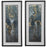 Uttermost Glimmering Agate Abstract Prints - Set of 2