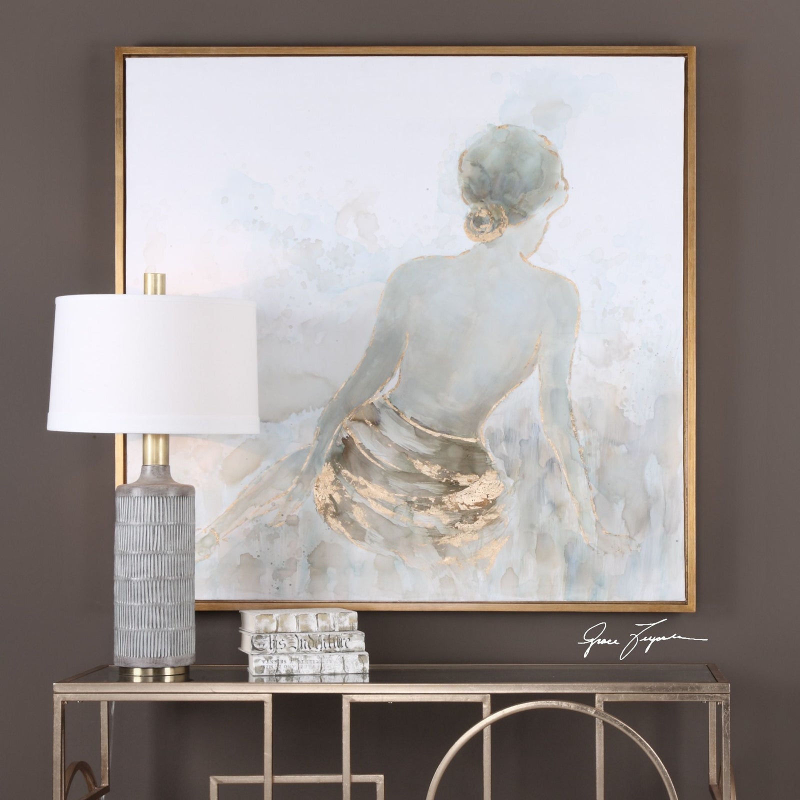 Uttermost Gold Highlights Feminine Art