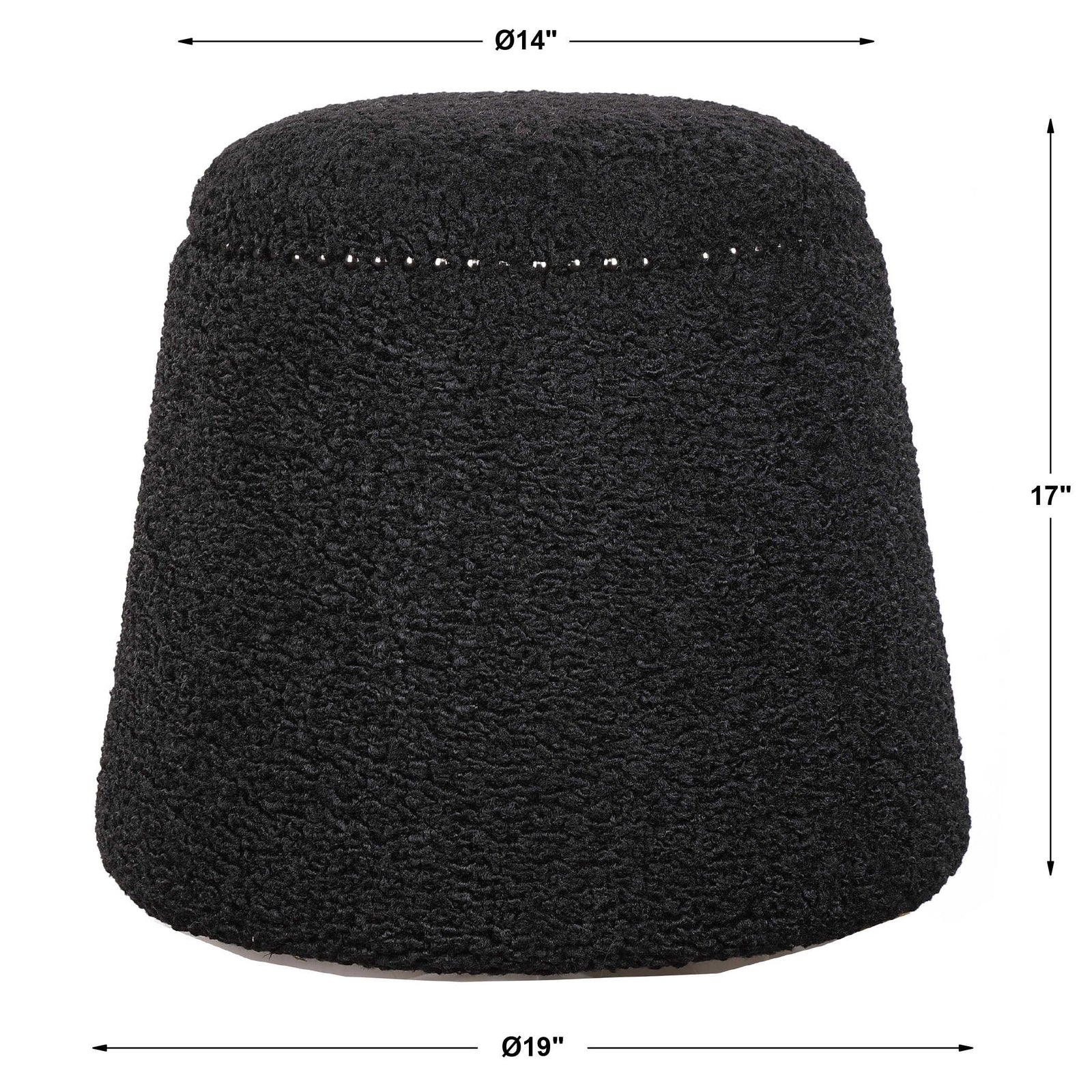Uttermost Gumdrop Ottoman
