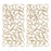 Uttermost In The Loop Gold Wall Art - Set of 2
