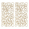 Uttermost In The Loop Gold Wall Art - Set of 2