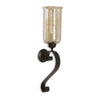 Uttermost Joselyn Bronze Candle Wall Sconce