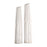 Uttermost Kenley Crackled White Vases - Set of 2