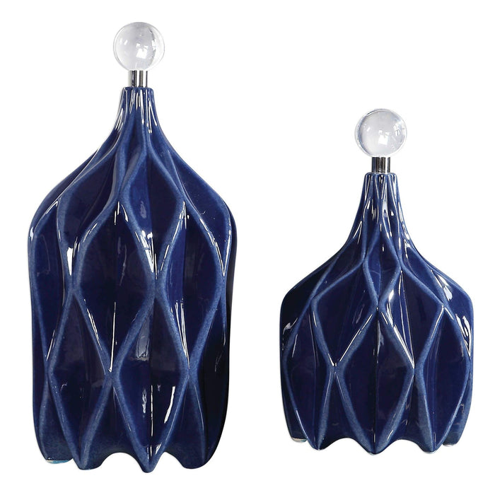 Uttermost Klara Bottles - Set of 2