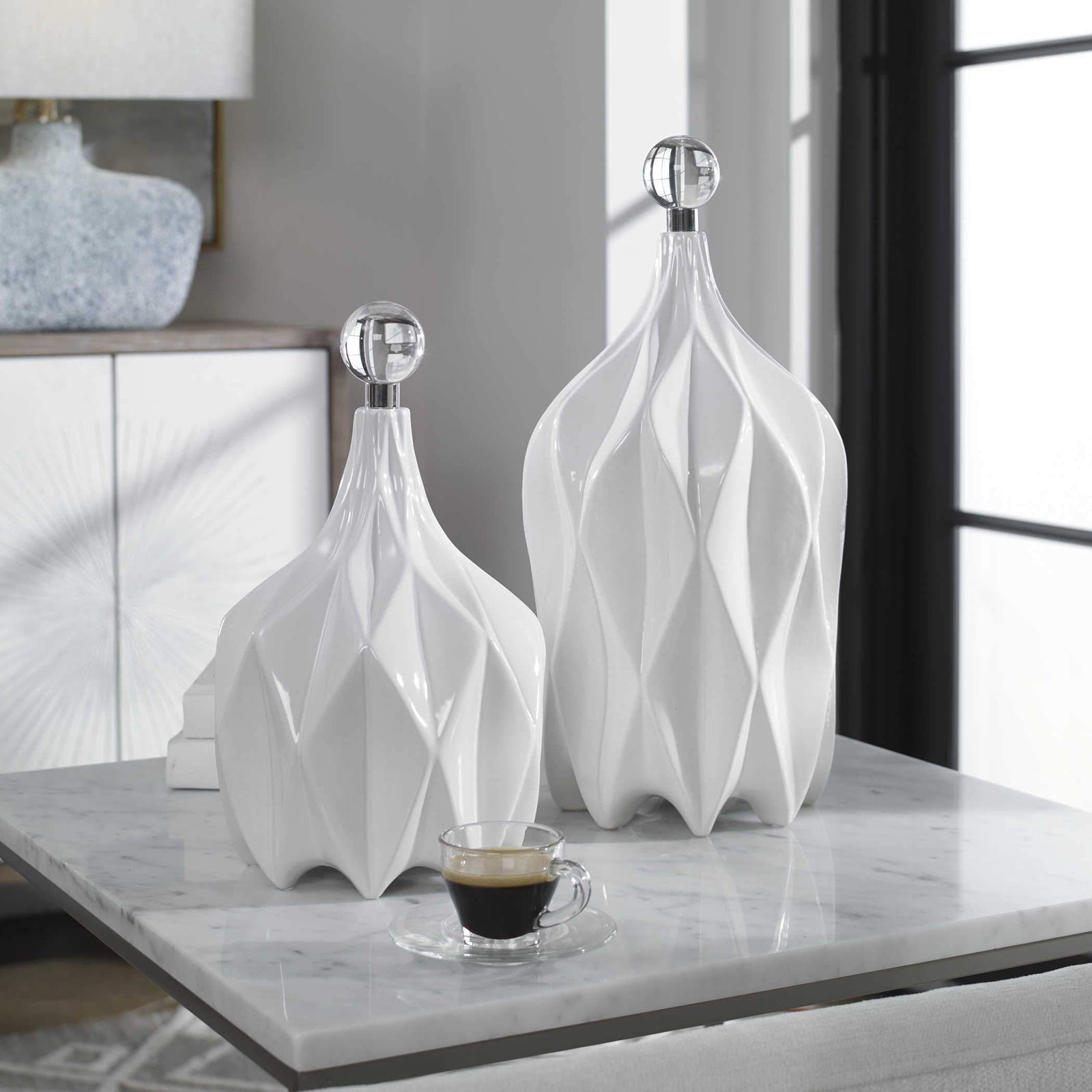 Uttermost Klara Bottles - Set of 2