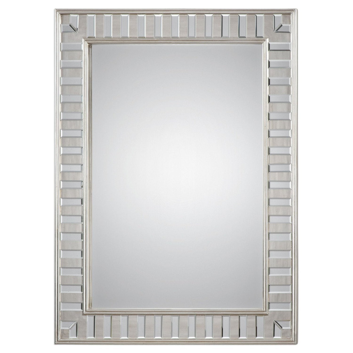 Uttermost Lanester Silver Leaf Mirror