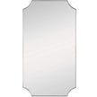 Uttermost Lennox Scalloped Corner Mirror
