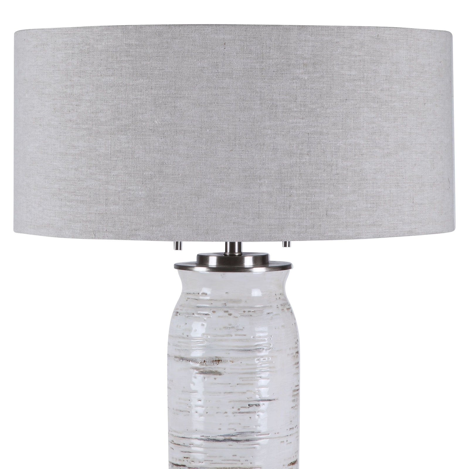 Uttermost Lenta White Table Lamp
