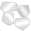 Uttermost Linneah Modern Mirrors - Set of 4