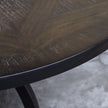 Uttermost Maiva Round Black Dining Table