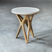 Uttermost Marnie Limestone Side Table